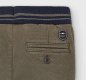 Mayoral baby boys beige patterned chino trousers, elasticated waistband. 2580 AW2021