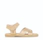 rose gold sandals, velcro fastening Emu Australia K12215