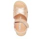 rose gold sandals, velcro fastening Emu Australia K12215