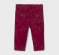 Mayoral baby boys chino style burgundy trousers, button fastening, adjustable elasticated waist. 521